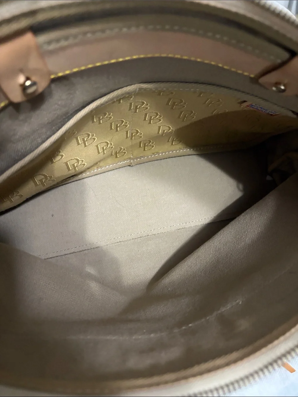 Dooney & Bourke Signature Tassel Tote Bag
